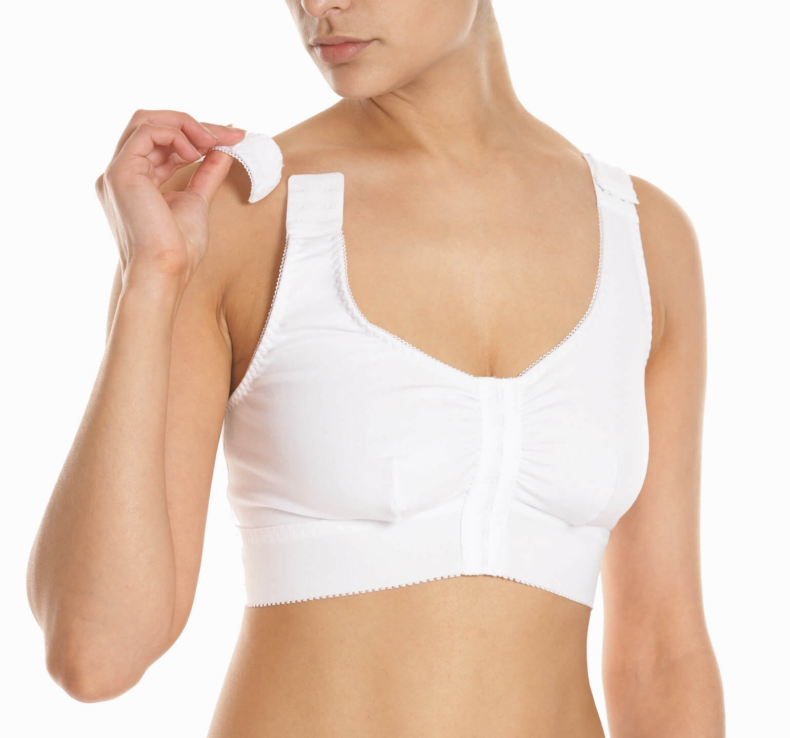 Surgical Bra with Underbust Support and Adjustable Straps, Br2
